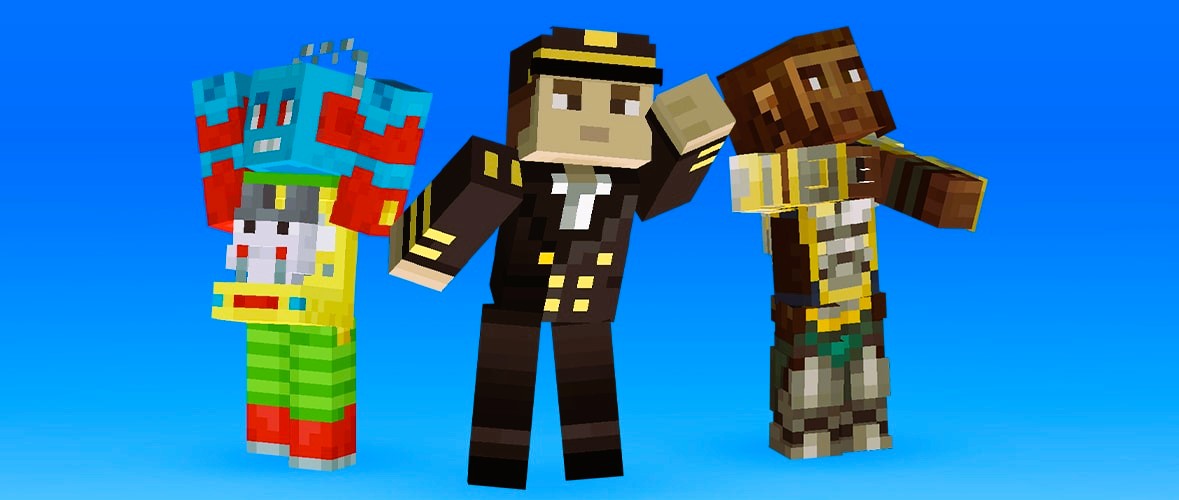 Skins in Minecraft